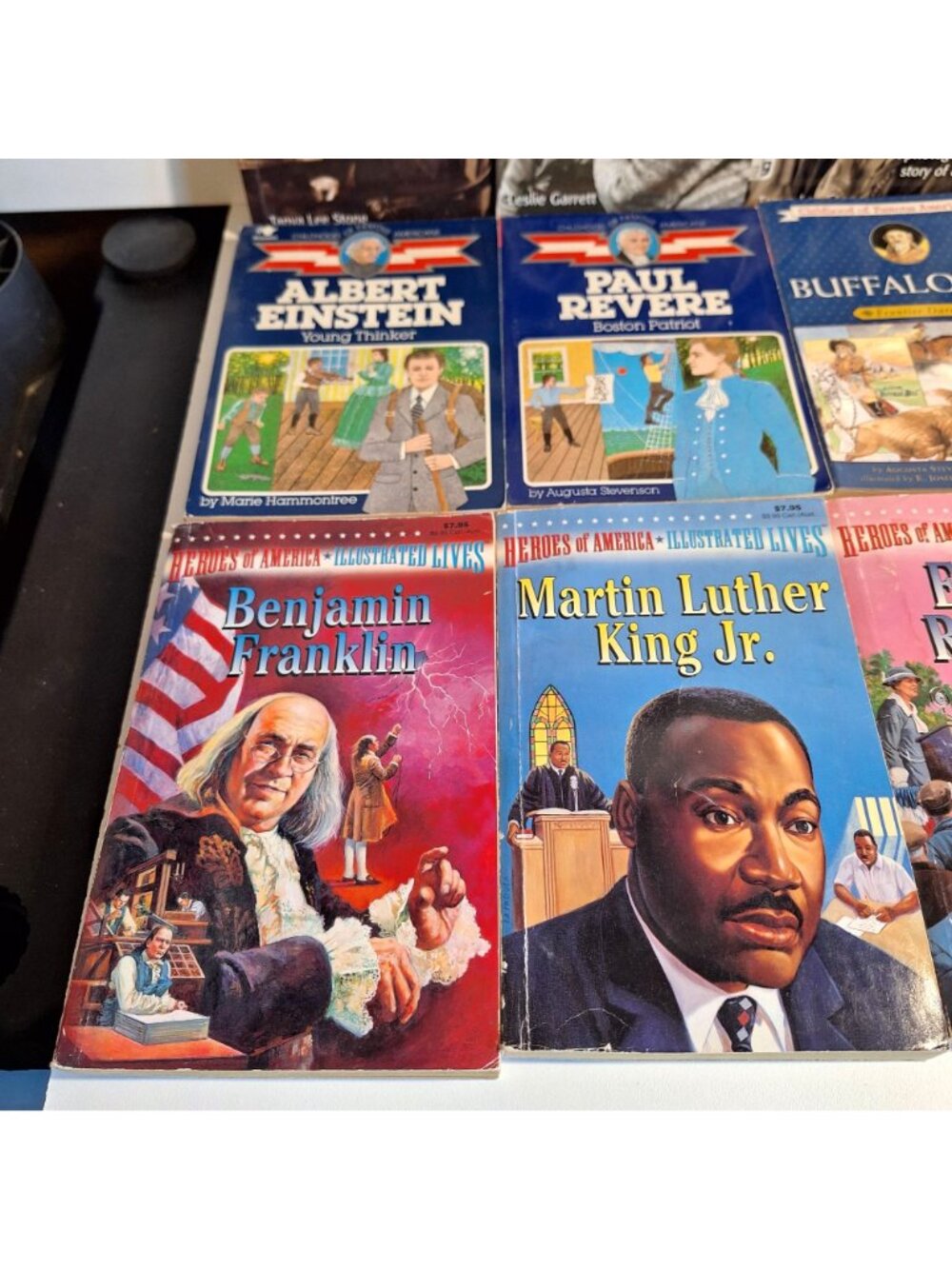 Historical Biography Chapter 17 Book Lot DK Einstein Lincoln Buffalo Bill Keller - Picture 3 of 8